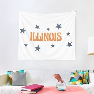 UIUC Illinois tapestry